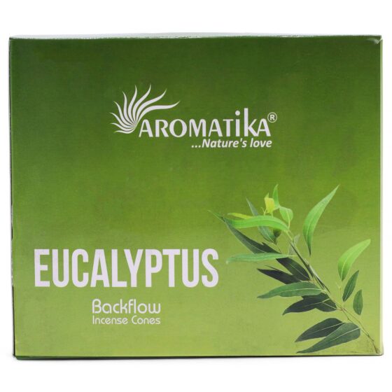 Backflow røgelseskegler – Eucalyptus (10 stk) - Billede 4