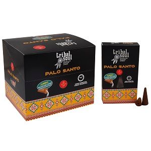 Tribal Soul backflow røgelseskegler – Palo Santo
