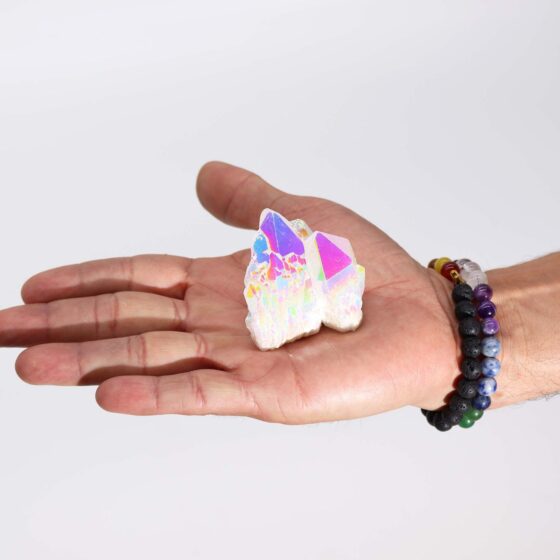 Aura Angel kvarts – medium (ca. 100–150 g) - Billede 2