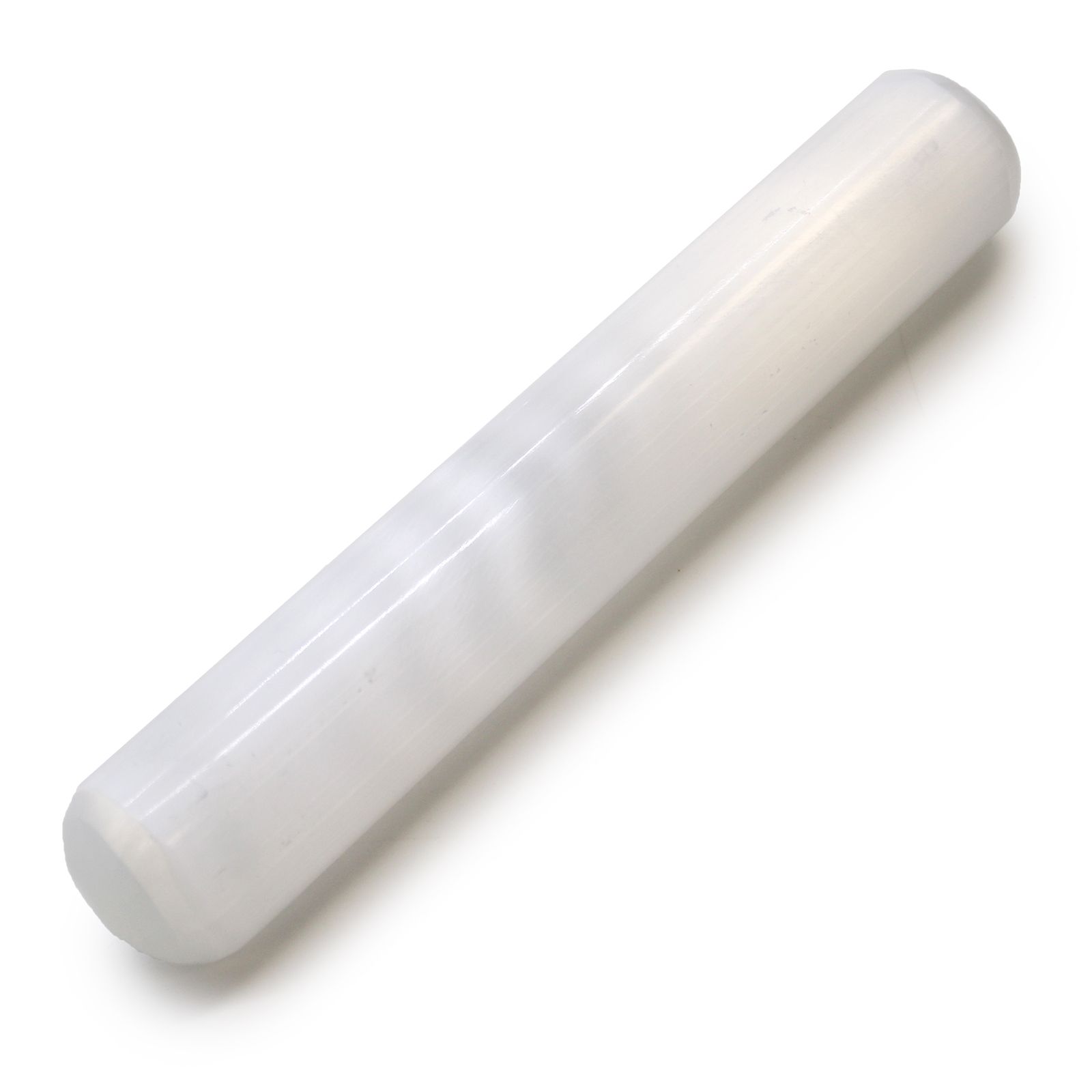 Selenitstav – 16 cm (rund i begge ender)