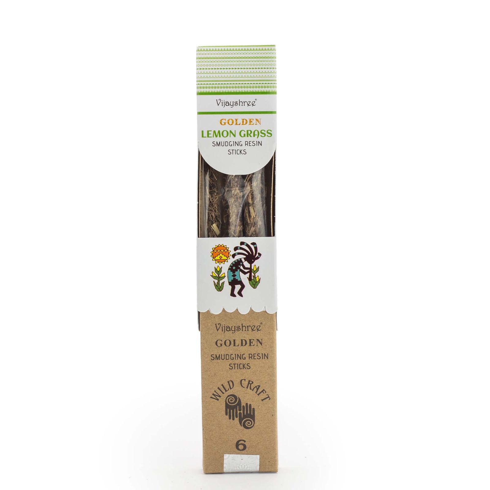 Golden Smudging Resin røgelsespinde – Citrongræs