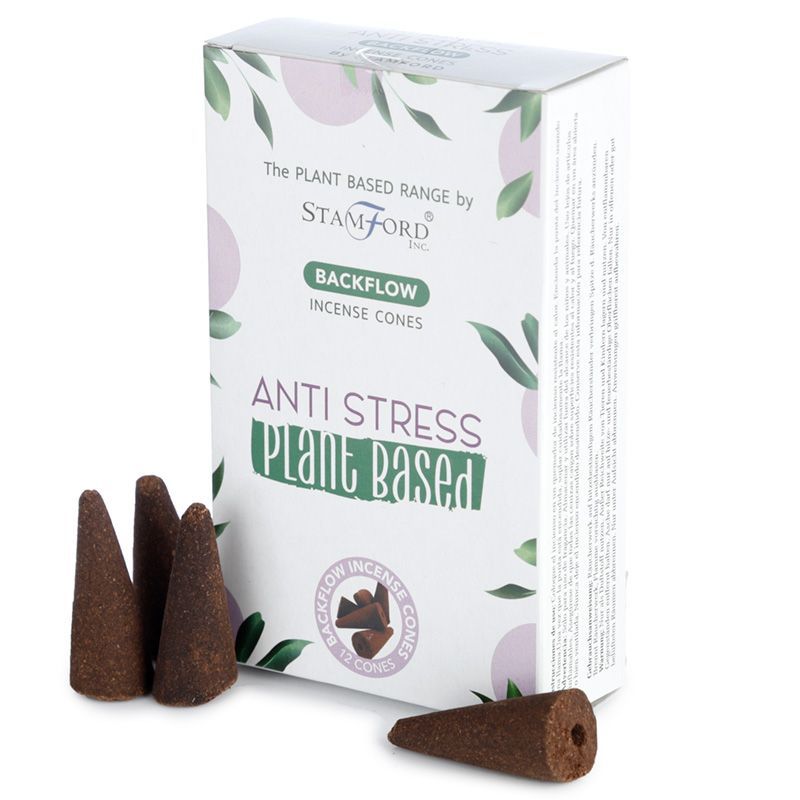 Stamford Plant Based backflow røgelseskegler – Anti Stress