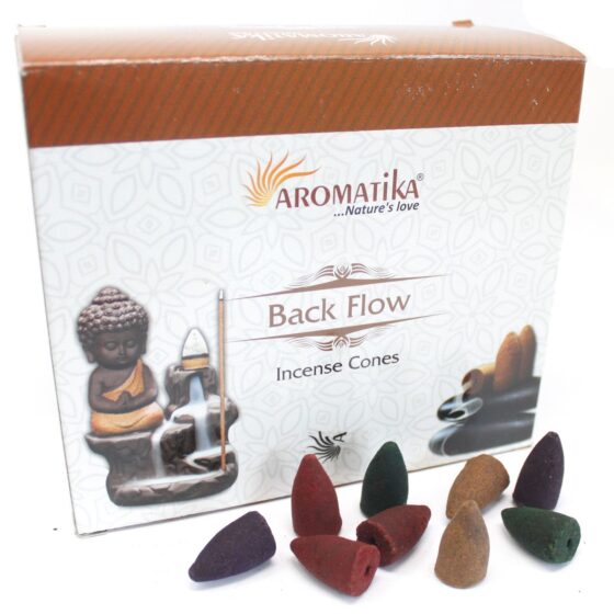 Aromatika backflow røgelseskegler – Dragons Blood - Billede 3