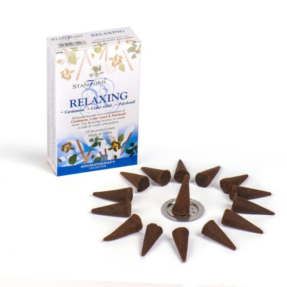 Stamford Premium røgelseskegler – Relaxing - Billede 2