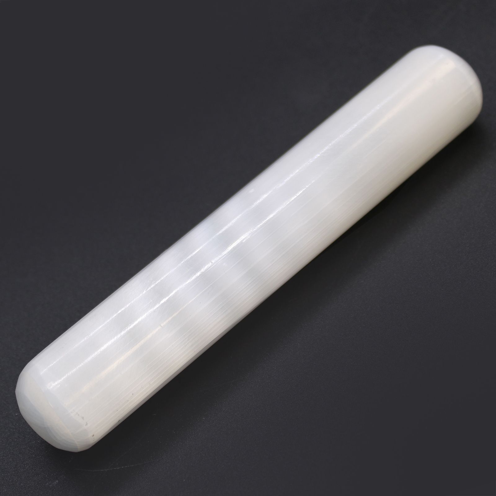 Selenitstav – 16 cm (rund i begge ender)