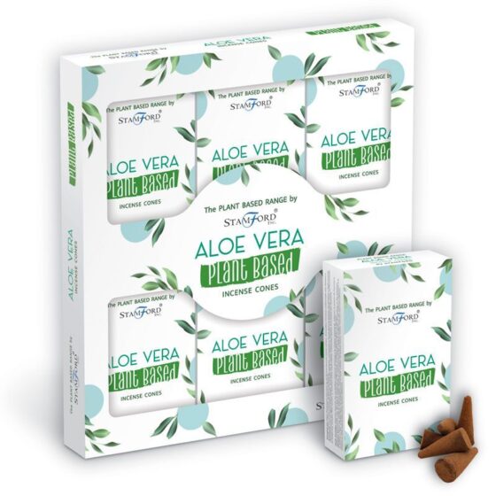 Stamford Plant Based røgelseskegler – Aloe Vera - Billede 2
