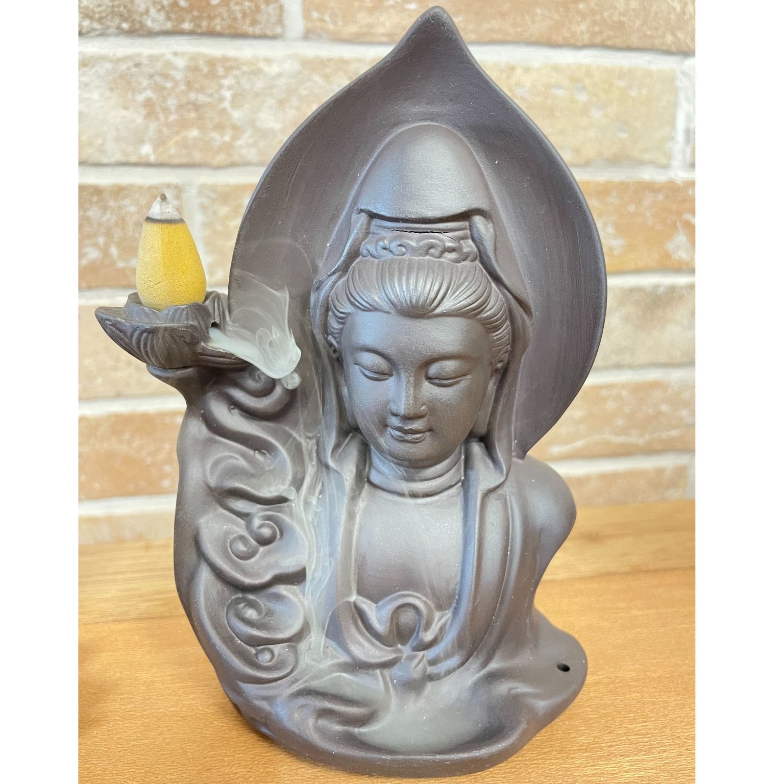 Backflow røgelsesbrænder – Serine Buddha