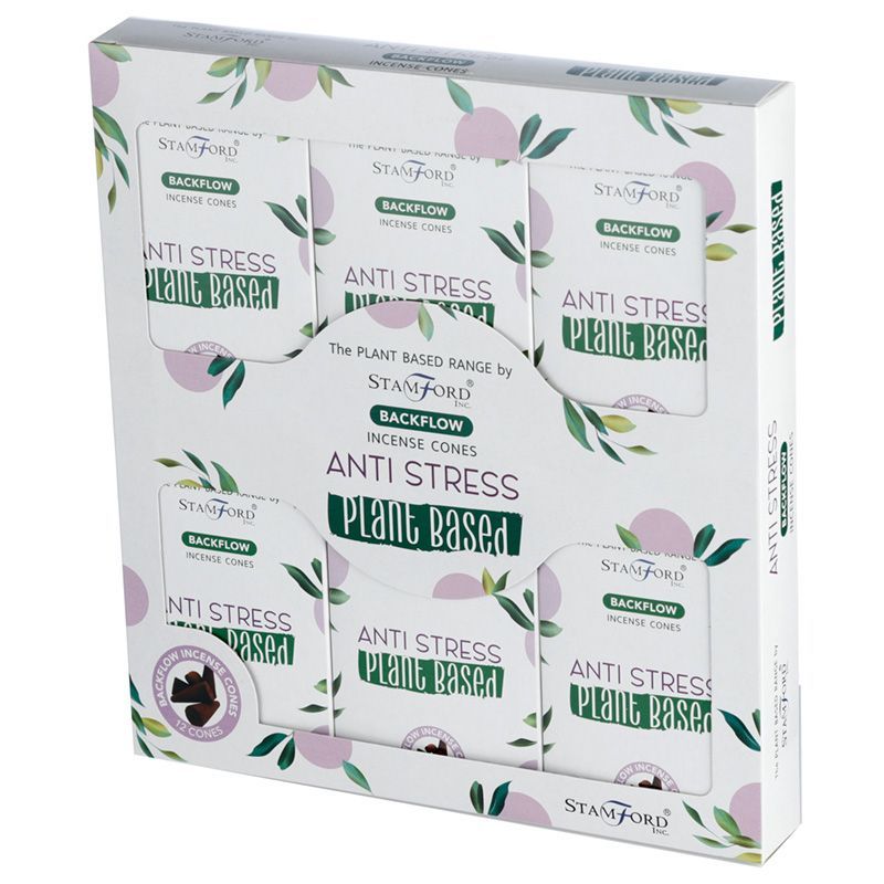 Stamford Plant Based backflow røgelseskegler – Anti Stress