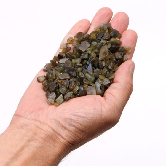 Labradorit fliser – 1 kg - Billede 2