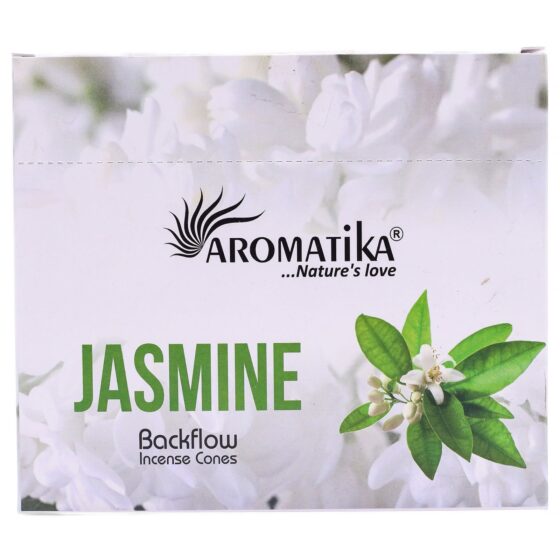 Backflow røgelseskegler – Jasmine (10 stk) - Billede 4