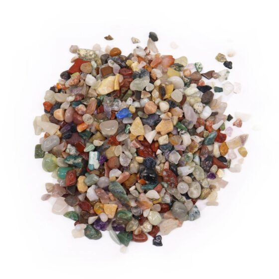 Blandede ædelstensfliser – 1 kg - Billede 3