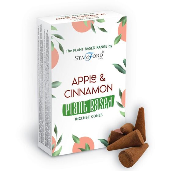 Stamford Plant Based røgelseskegler – Apple & Cinnamon - Billede 1