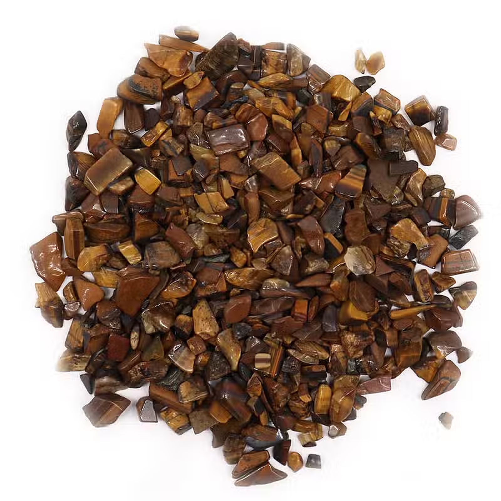 Tigerøje fliser – 1 kg