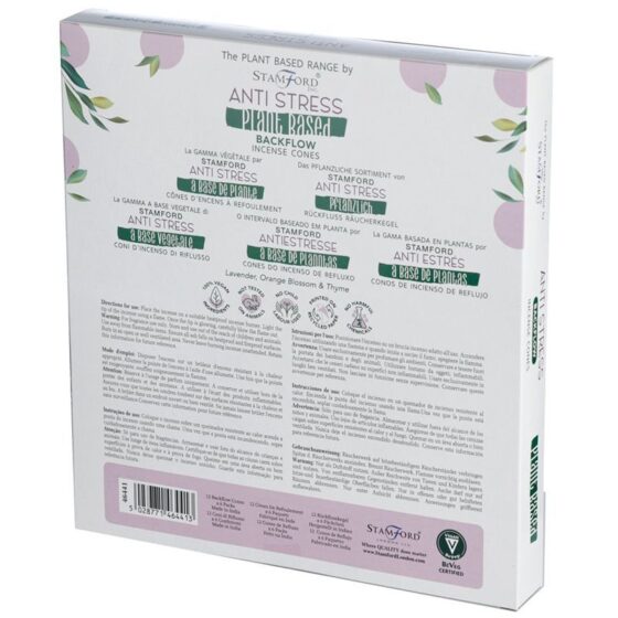 Stamford Plant Based backflow røgelseskegler – Anti Stress - Billede 2