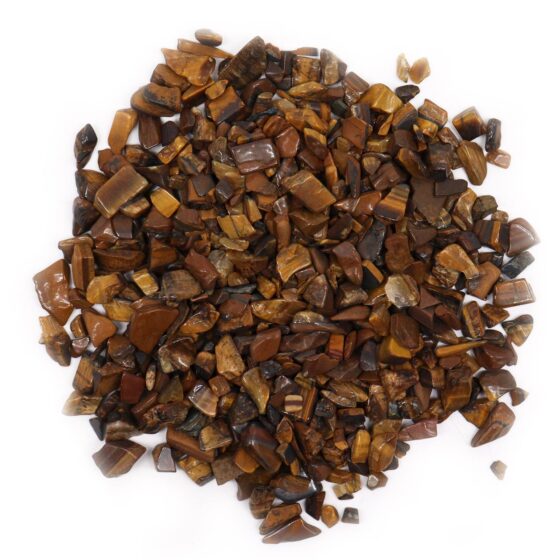 Tigerøje fliser – 1 kg - Billede 5