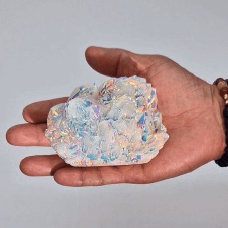 Aura Angel kvarts – stor (ca. 300–450 g) - Billede 3