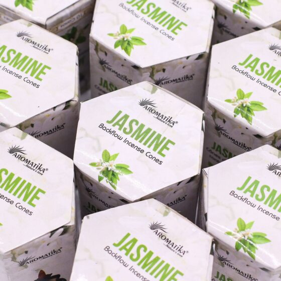 Backflow røgelseskegler – Jasmine (10 stk) - Billede 6