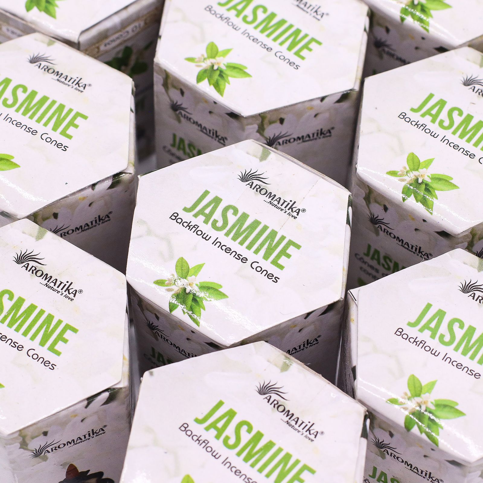 Backflow røgelseskegler – Jasmine (10 stk)