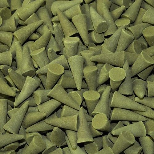 Indiske Bulk røgelseskegler – Tulsi Basil