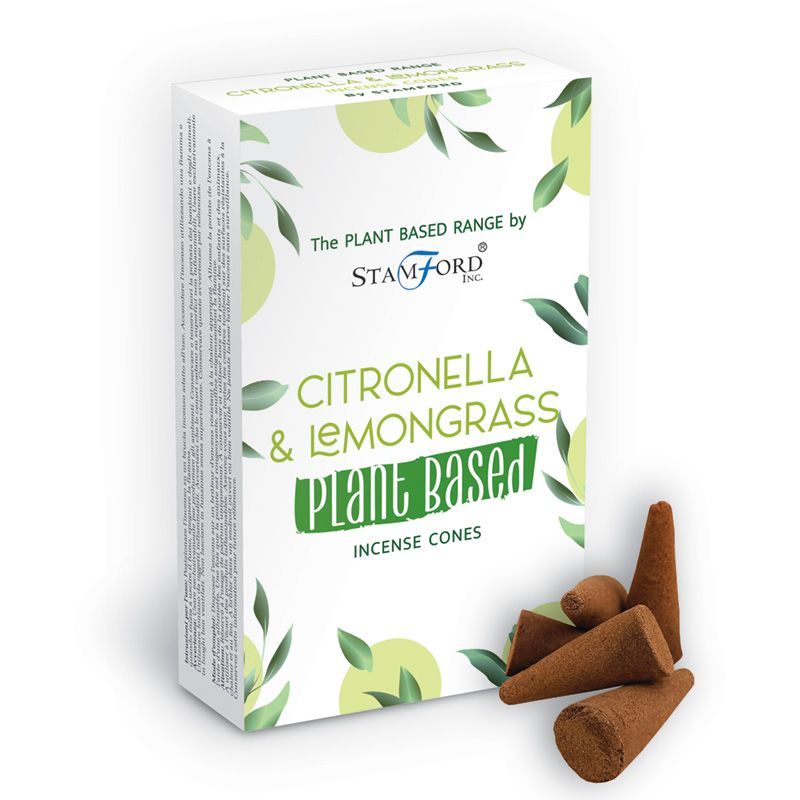 Stamford Plant Based røgelseskegler – Citronella & Lemongrass