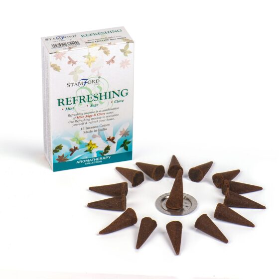 Stamford Premium røgelseskegler – Refreshing - Billede 2