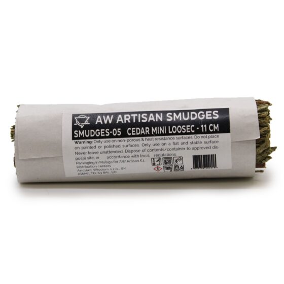 Ancient Wisdom smudge stick – Cedar Mini Loose (11 cm) - Billede 2