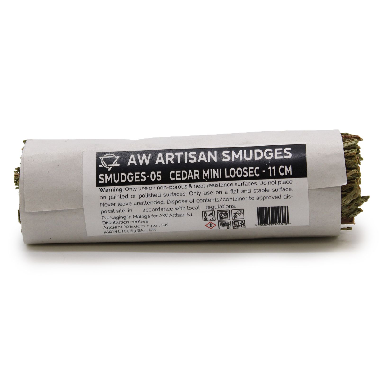 Ancient Wisdom smudge stick – Cedar Mini Loose (11 cm)