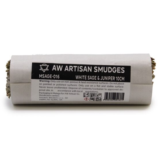 Ancient Wisdom smudge stick – White Sage & Juniper (10 cm) - Billede 2