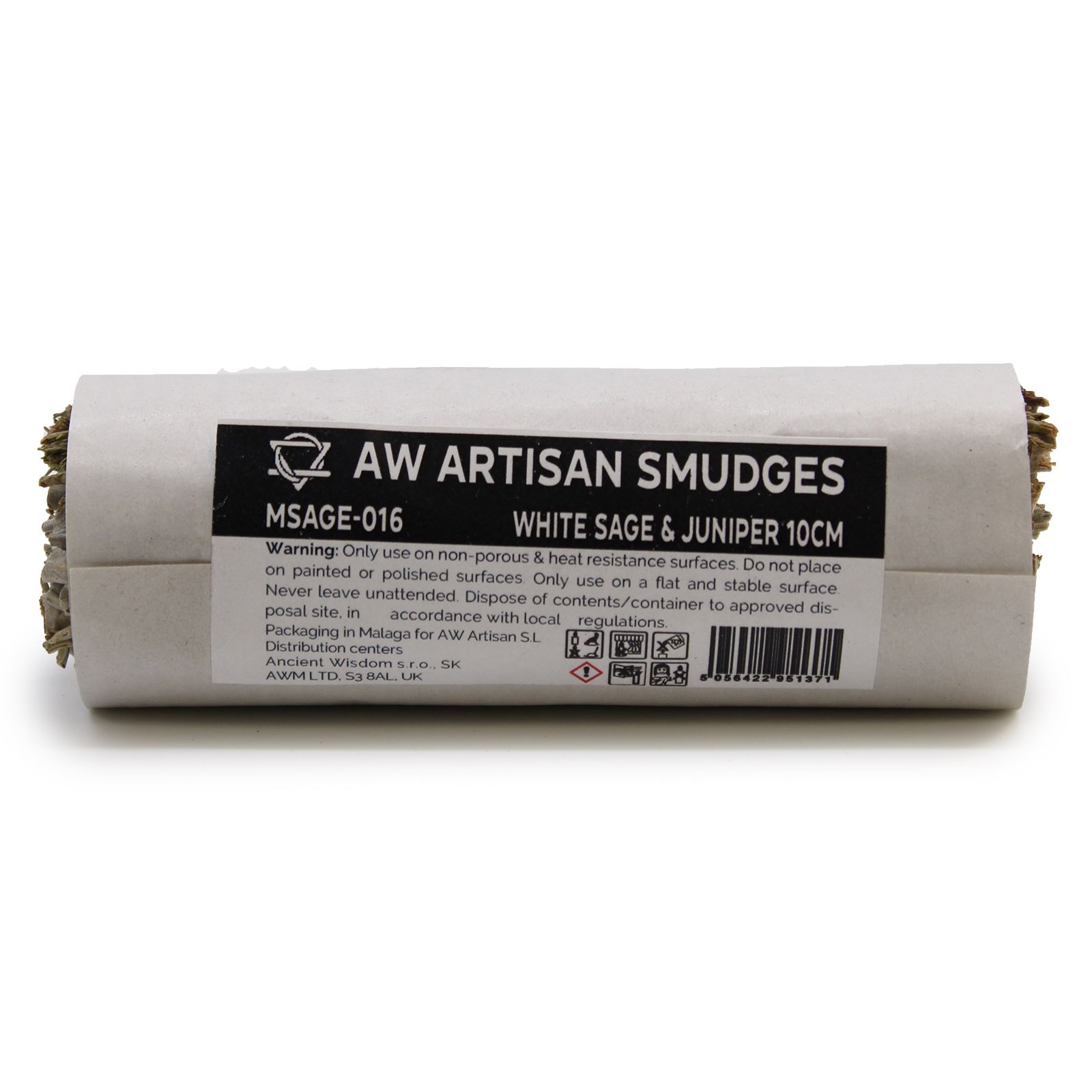 Ancient Wisdom smudge stick – White Sage & Juniper (10 cm)