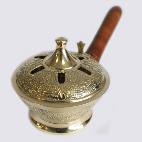 Messing røgelsesbrænder – Ornate Censer - Billede 2