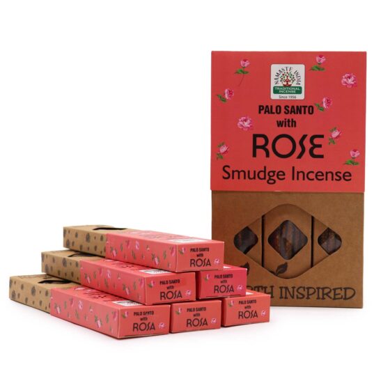 Earth Inspired Smudge røgelsespinde – Rose - Billede 1