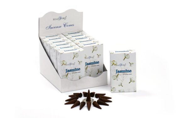 Stamford Premium røgelseskegler – Jasmine - Billede 3