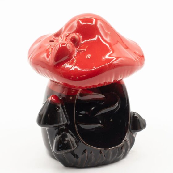 Backflow røgelsesbrænder – Large Red Mushroom - Billede 4