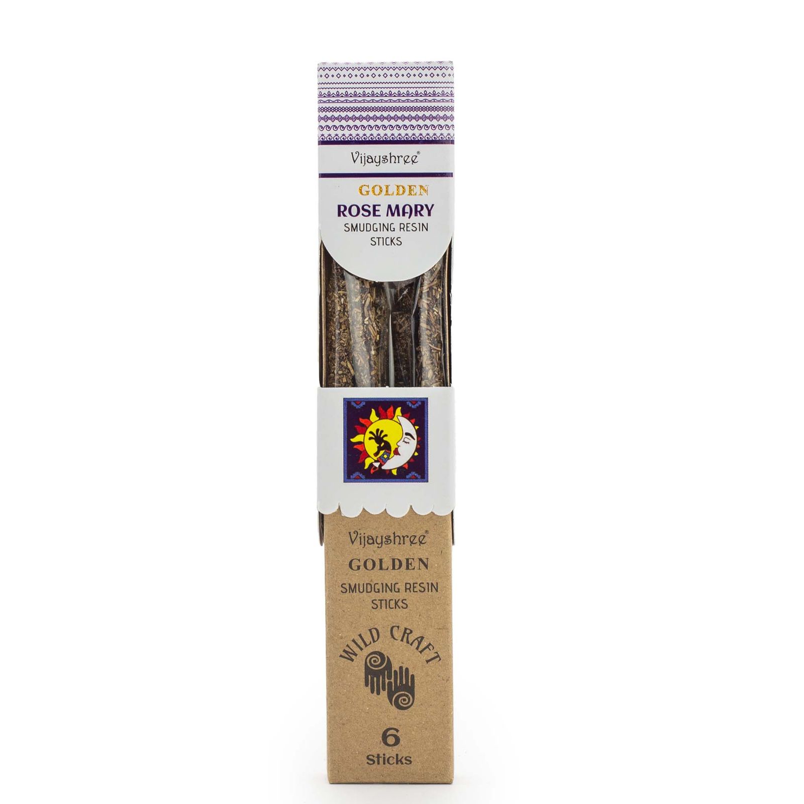 Golden Smudging Resin røgelsespinde – Rosmarin