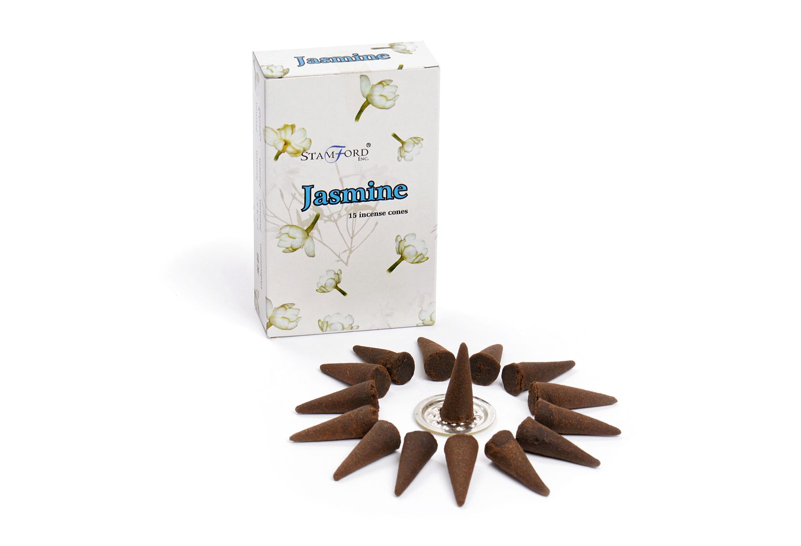 Stamford Premium røgelseskegler – Jasmine