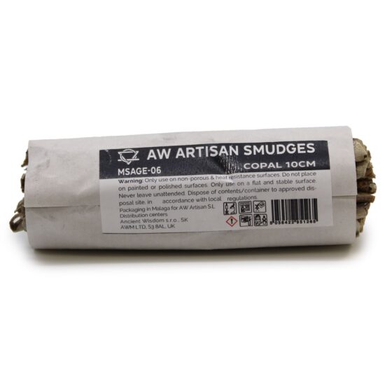 Ancient Wisdom smudge stick – White Sage & Copal Resin (10 cm) - Billede 2