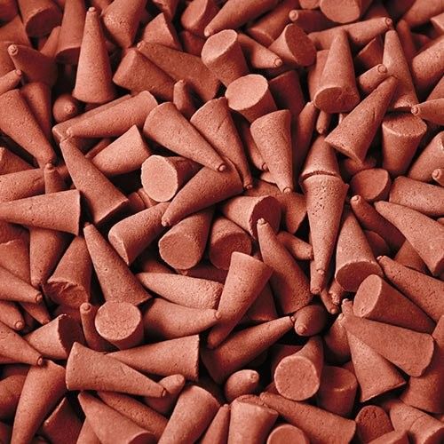 Indiske Bulk røgelseskegler – Vertiver Gold