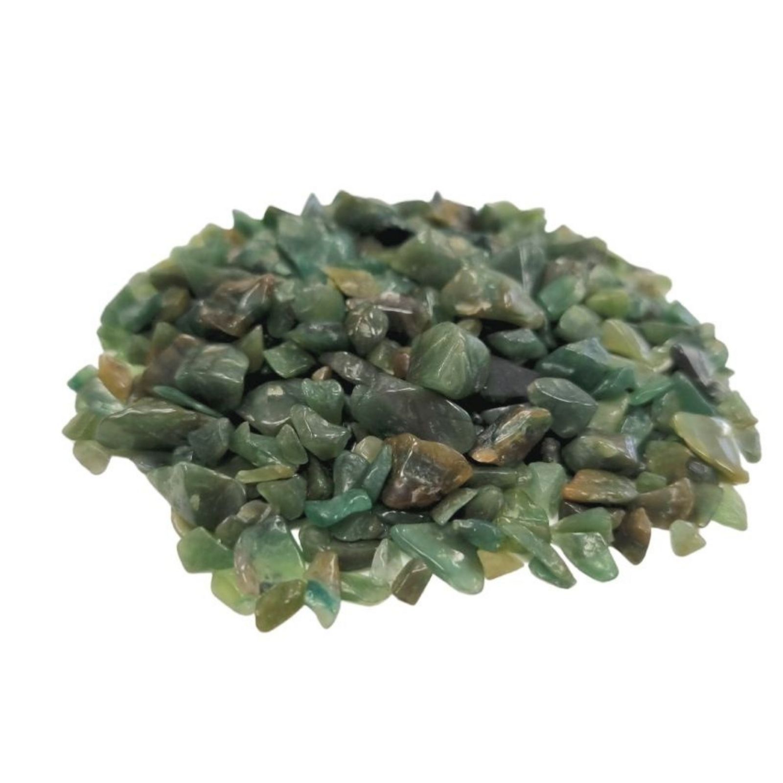 Grøn aventurin fliser – 1 kg