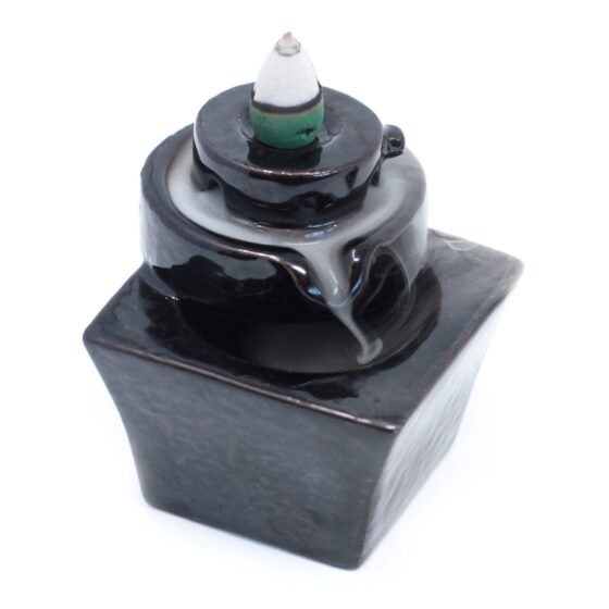 Backflow røgelsesbrænder – Round To Square - Billede 1