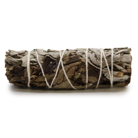 Ancient Wisdom smudge stick – White Sage & Black Sage (10 cm) - Billede 1