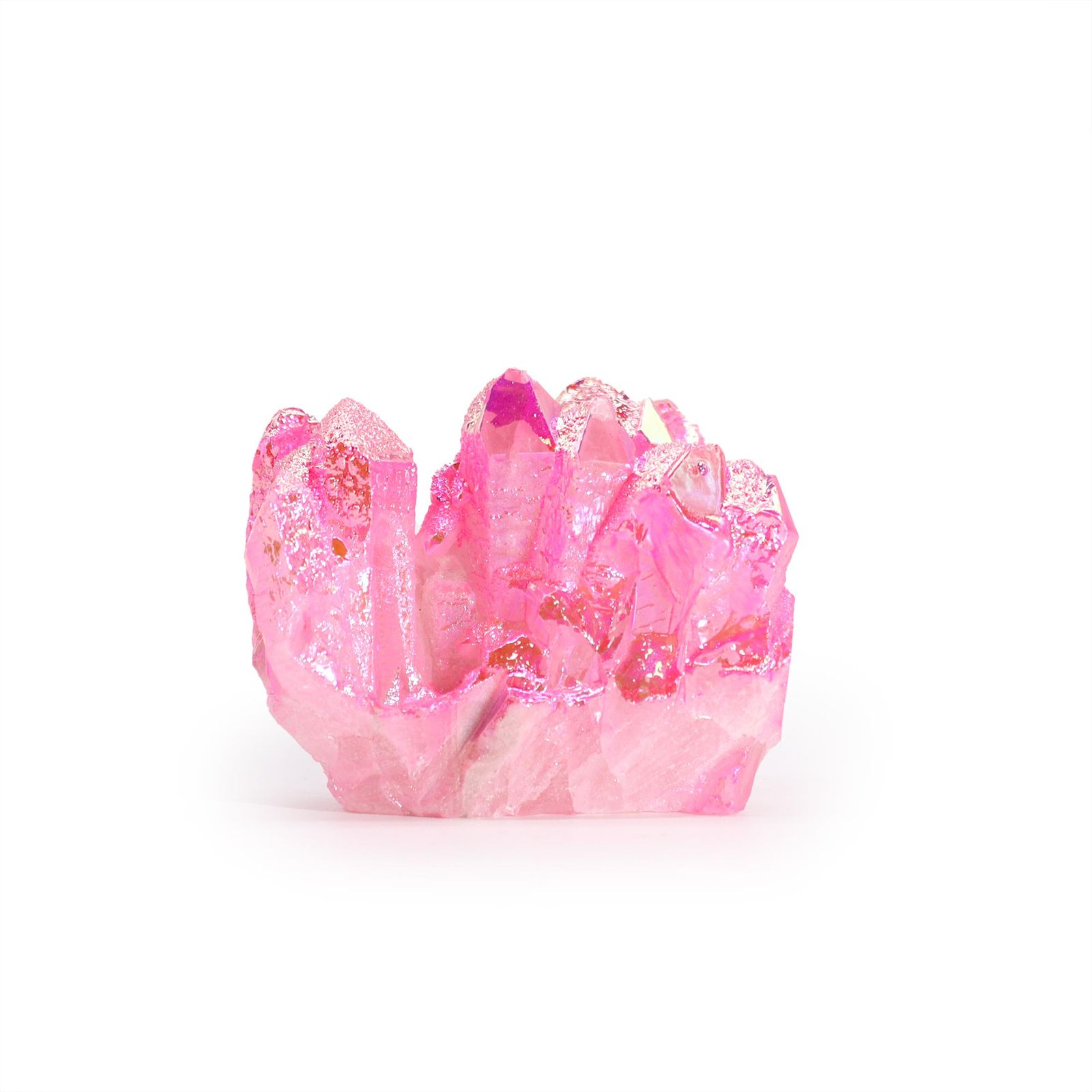 Aura Rose Halo kvarts – medium (ca. 100–150 g)