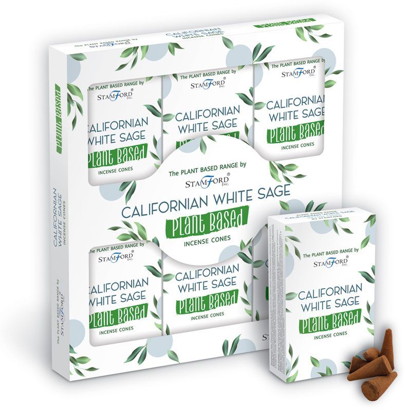 Stamford Plant Based røgelseskegler – Californian White Sage