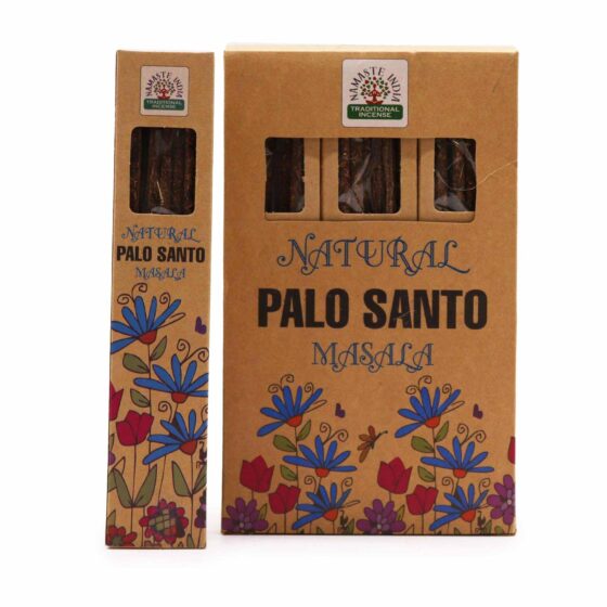 Natural Botanical Masala røgelsespinde – Palo Santo - Billede 1