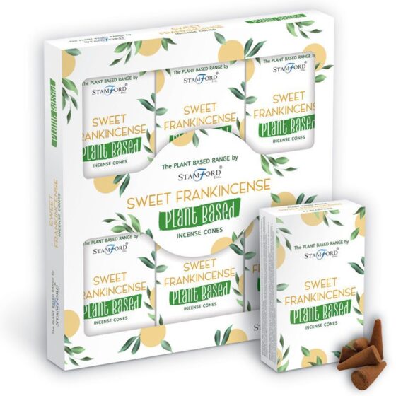 Stamford Plant Based røgelseskegler – Sweet Frankincense - Billede 2
