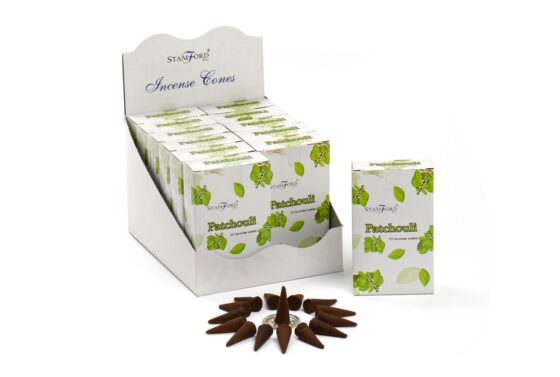Stamford Premium røgelseskegler – Patchouli - Billede 3