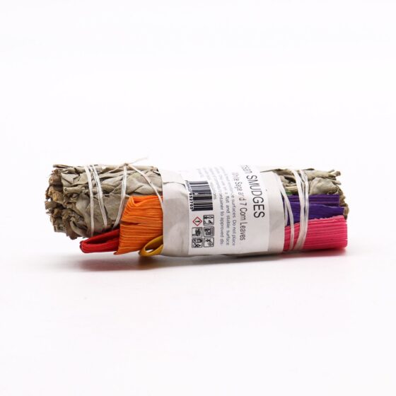Ancient Wisdom smudge stick – White Sage and 7 Corn Leaves - Billede 2