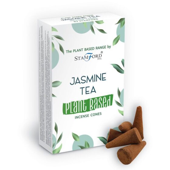 Stamford Plant Based røgelseskegler – Jasmine Tea - Billede 1