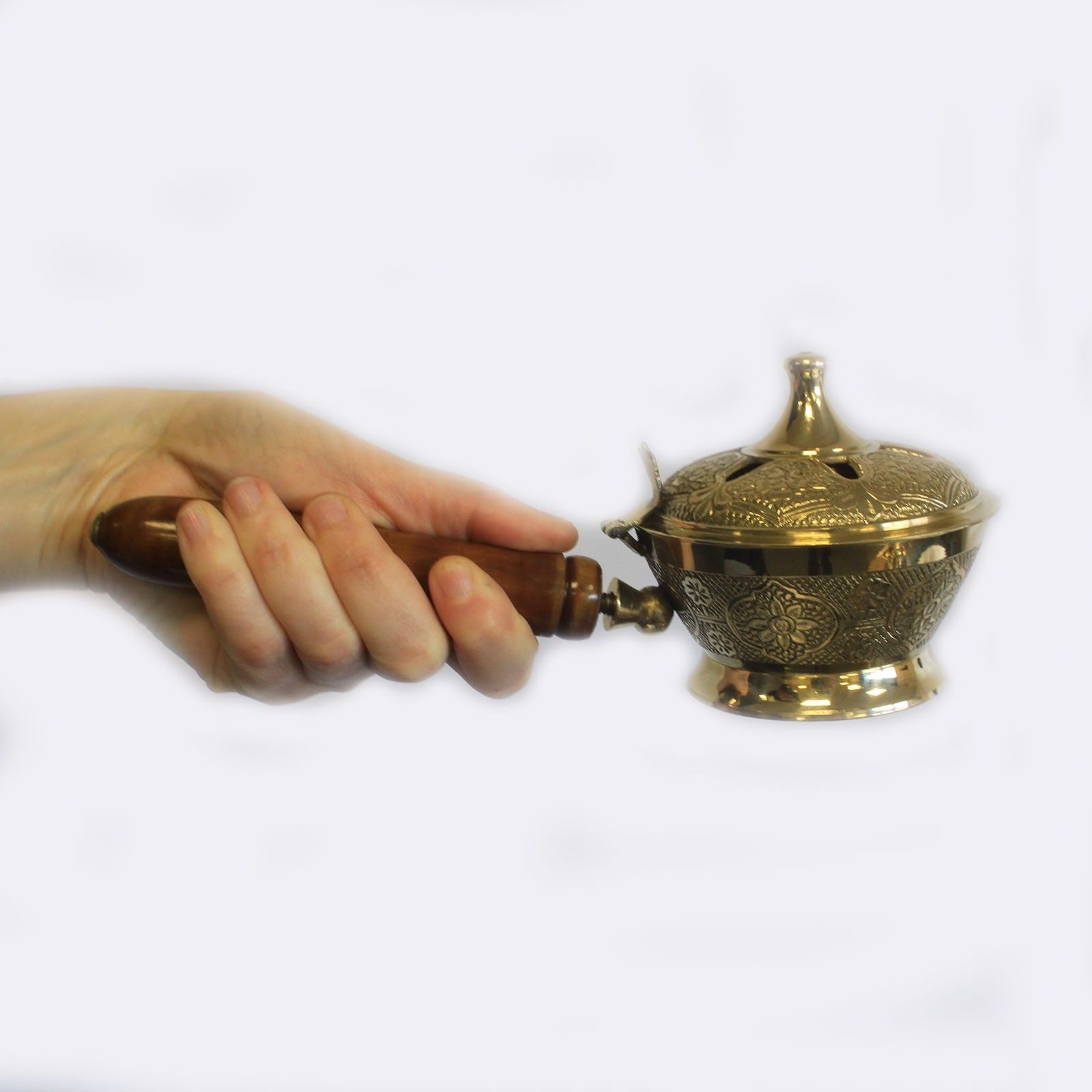 Messing røgelsesbrænder – Ornate Censer