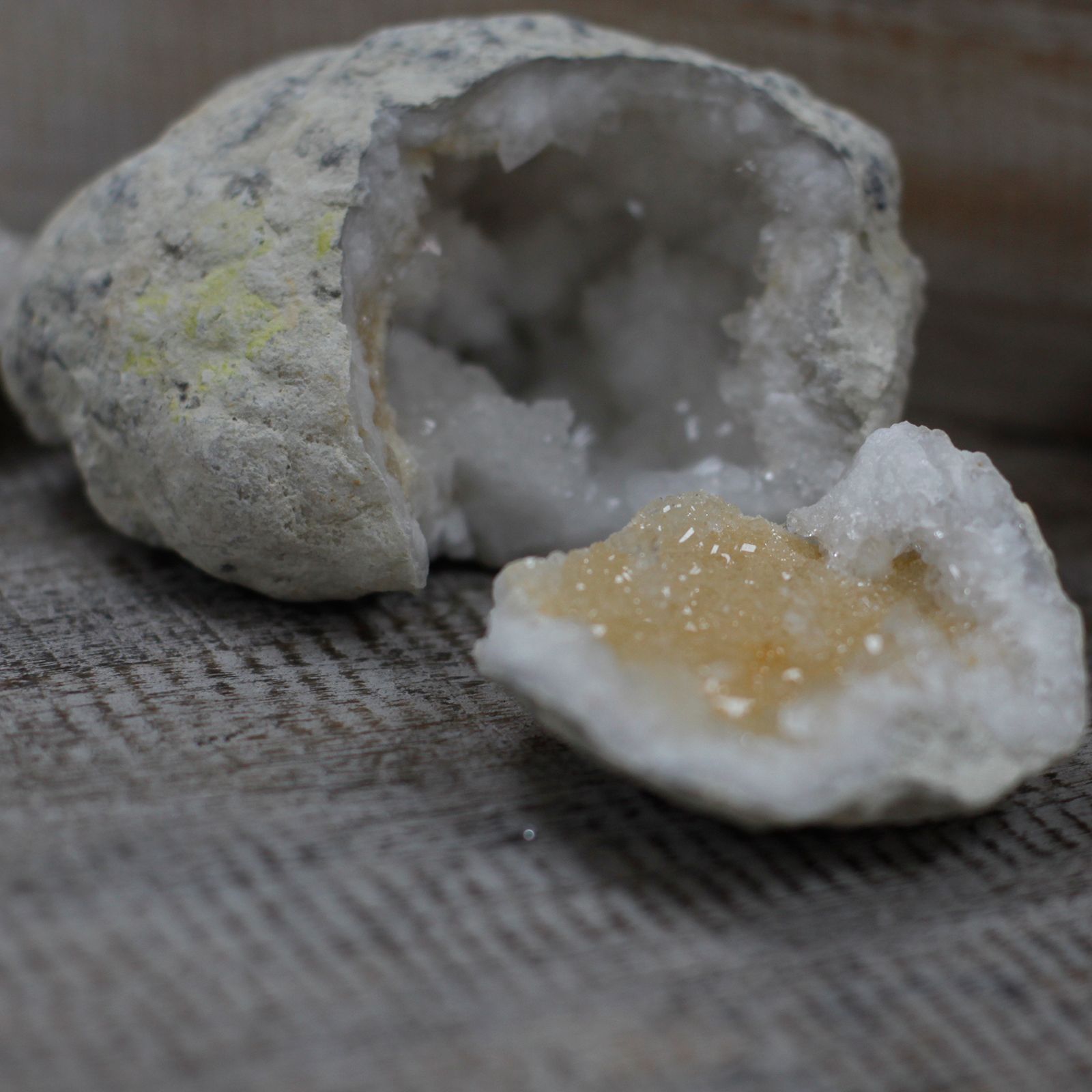 Calcitgeoder – 10–12 cm