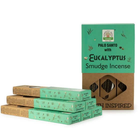 Earth Inspired Smudge røgelsespinde – Eukalyptus - Billede 1